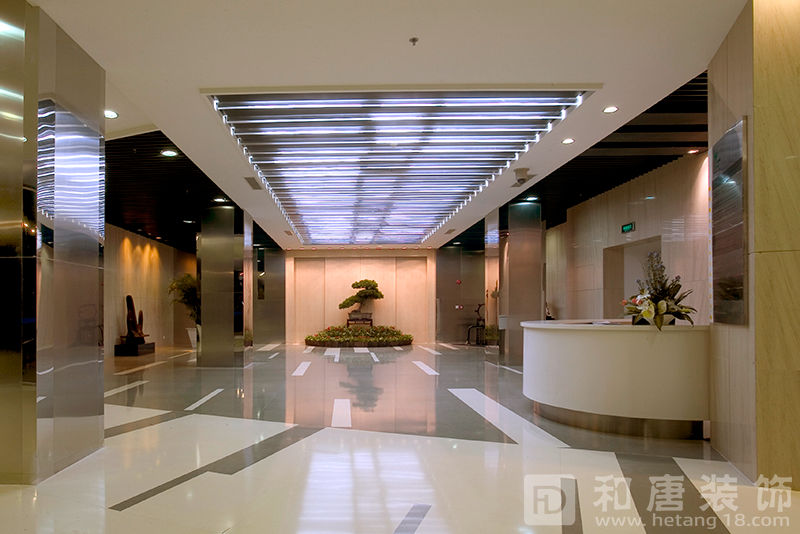 证券公司办公室装修设计方案效果图 - 上海禾唐装饰